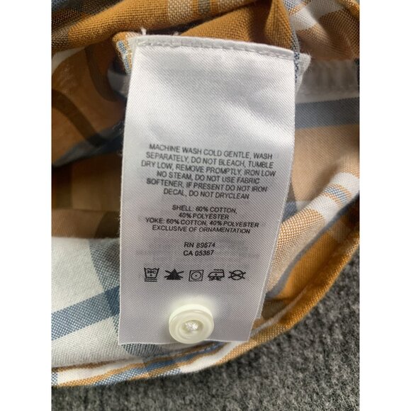 Mountain Hard Wear Mens Short Sleeve Plaid Button Up Shirt Size M Multicolor - Picture 6 of 10